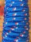 Long Dog Lead: Professional 20 metre Dog Trainer Blue Fleck Lead