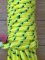 Long Dog Lead: Professional 20 metre Dog Trainer Yellow Fleck Lead