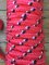 Long Dog Lead: Professional 20 metre Dog Trainer Red Fleck Lead