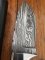 SOSDF Knife: 200 Layer Damascus Blue Camel Bone Skinning Knife