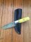 SOSDF Knife: 200 Layer Damascus Yellow Camel Bone Skinning Knife