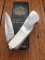 Puma Knife: Puma 2004 German Micro Folding Knife with Mother of Pearl Handle