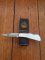 Puma Knife: Puma 2004 German Micro Folding Knife with Mother of Pearl Handle