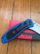 Kershaw Knife: Kershaw Blur Blue Silver Blade Folding Knife