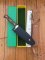 Puma Knife: Puma Rare 1985 Auto White Hunter Knife with 2 sheathes and original Plastic Box