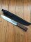 Kizlyar Knife: Kizlyar Mirror Finish ESEPCKUU Straight Laser Etched Blade with Caucasian Walnut Handle