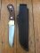 Puma Knife: Puma 1987 4 Star Fixed Blade Nicker Knife with Rosewood Handle 43782