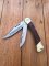 Puma Rare Model 972 Game Warden 1974 Twin Blade Folding Lock Knife Serial # 55472