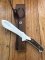 Puma Knife: Puma Rare Original 2001 New Hunter Model 118375 in original sheath #57102.