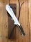 Puma Knife: Puma Rare Original 2001 New Hunter Model 118375 in original sheath #57102.