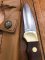 Puma Knife: Puma 1984-91 4 Star Fixed Blade Nicker Knife with Rosewood Handle