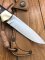 Puma Knife: Puma 1984-91 4 Star Fixed Blade Nicker Knife with Rosewood Handle