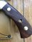 Puma Knife: Puma 1984-91 4 Star Fixed Blade Nicker Knife with Rosewood Handle