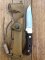 Puma Knife: Puma 1984-91 4 Star Fixed Blade Nicker Knife with Rosewood Handle