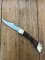 Puma Rare Model 970 Plainsman (Game Warden) 1970 Folding Lock Knife Serial # 11071