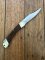 Puma Rare Model 970 Plainsman (Game Warden) 1970 Folding Lock Knife Serial # 11071