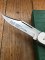 Puma Knife: Puma Rare 1993 Back Packer Folding Knife in original Green Box # 27391