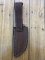 Damascus Knife: Damascus Knife with Solid Walnut Handle