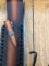 Damascus Knife: Damascus Long Blade Knife with Fat Sambar Deer Antler Handle