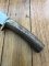 Custom USA Hand Made Sportello Broad Blade Knife with Elk Handle