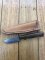 Handmade Skinner from Queensland with Carbon File Blade & Wilga Heart Wood handle