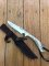 Mission Argentinian Gaucho Knife with Deer Antler Handle