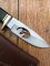 Buck Knife: Buck Rare 192 Ducks Unlimited Vanguard Knife with Hunter & Dog Cut Out