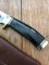 Buck Knife: Buck Rare 192 Ducks Unlimited Vanguard Knife with Hunter & Dog Cut Out