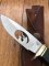 Buck Knife: Buck Rare 192 Ducks Unlimited Vanguard Knife with Hunter & Dog Cut Out