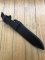 Puma Knife Sheath: Puma Original current model Waidbesteck Dark Brown Leather Knife Sheath