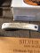 Silver Stag 3.25 " Blade Small Notch Folding Knife with Stag Antler Handle