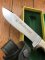 Puma Knife: Puma 1985 Jagdnicker Knife with Stag Handle & Green & Yellow Box