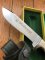 Puma Knife: Puma 1982 Jagdnicker Knife with Stag Handle & Green & Yellow Box #27282