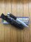 Linder Big Contoured Cocobolo Wood Handled Bowie knife with Sheath and Sharpening Stone