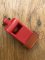 Whistle: Roys Commander Red Whistle with Pea