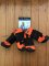 Avery HiTop Dog Boots in Blaze Orange Size XL