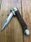 Puma Knife: Puma Vintage 1985 Large Medici Lock back Knife with Stag Handle