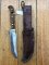 Puma Knife: Puma Vintage 1970 Skinner Handmade Knife with Stag Antler Handle