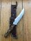 Puma Knife: Puma Vintage 1970 Skinner Handmade Knife with Stag Antler Handle