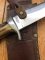 Puma Knife: Puma Vintage Pre-64 Skinner Handmade Knife with Stag Antler Handle