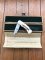 Puma Knife: Puma Original Scrimshawed Pike 4 Star Folding Lock Blade Knife with Wooden Presentation Box