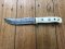 SOS Damascus *PUMA Skinner* Knife with Bone Handle & Leather Sheath
