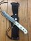 SOS Damascus *PUMA Skinner* Knife with Bone Handle & Leather Sheath