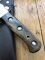 SOS Damascus *PUMA Skinner* Knife with Walnut Handle & Leather Sheath