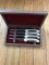 Puma Knife: Rare Original 2002 4 Piece Steak Knife Set in Presentation Box #2