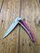 Deejo Pocket Knife with Pink handle 27g