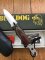 SGT.BULLDOG Model 500 Double Edged Double Knife with original sheath