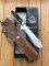 Puma Knife: Puma Rare Original 2001 Dark Stag New Hunter Model 118375 in original sheath and box.