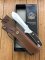 Puma Knife: Puma Rare Original 2001 Dark Stag New Hunter Model 118375 in original sheath and box.