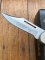 Puma Knife: PUMA 2012 Sergeant Folding Lock Knife With Black Handle.
